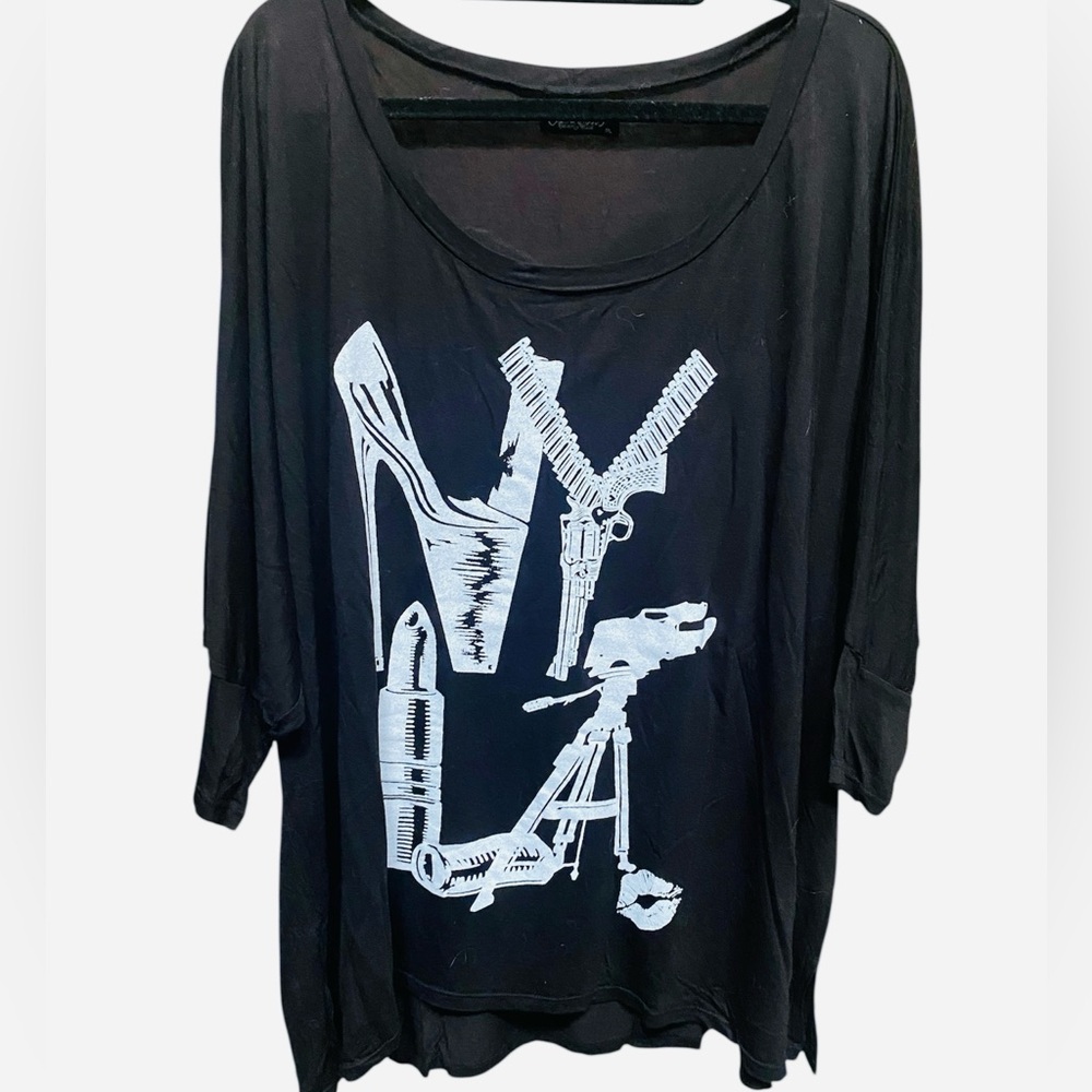 NEW LAUREN MOSHI BEVERLY HILLS NY LA TEE - Picture 8 of 12